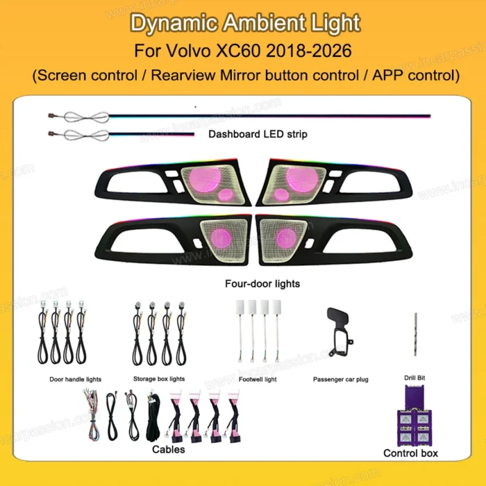 Design Ambient Light for Volvo XC60 2018-2024