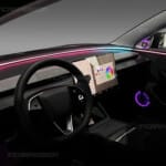 Dynamic Active Ambient Light for Tesla Model 3 2023+