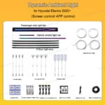 Dynamic Active Ambient Light for Hyundai Elantra 2020+ - Image 2