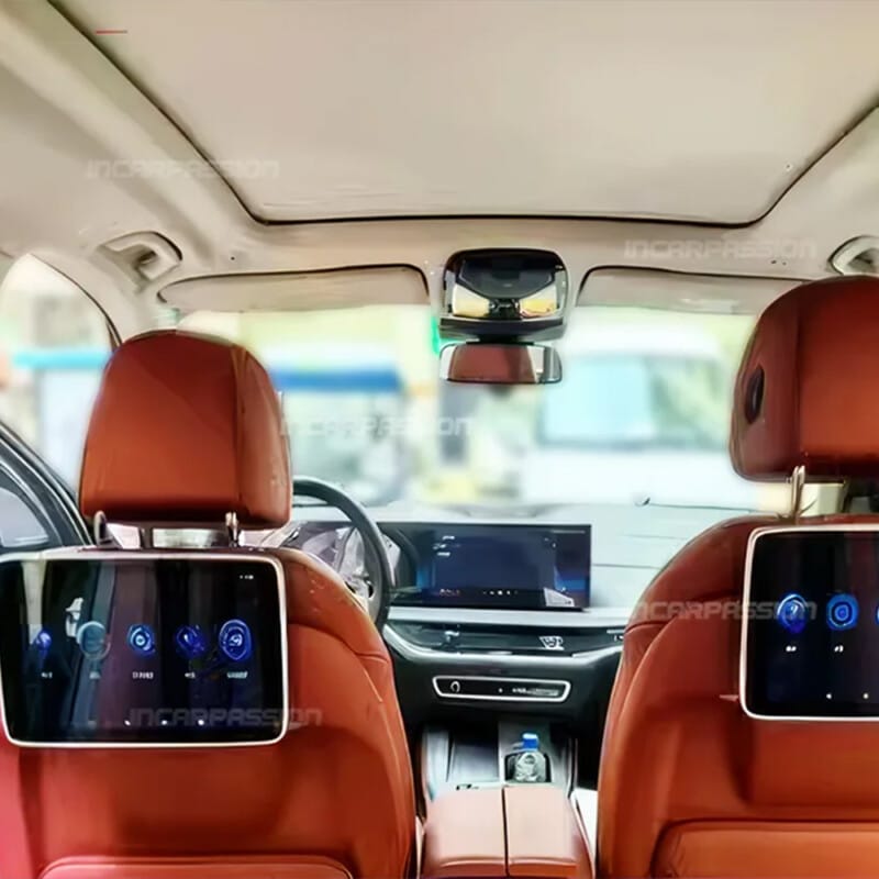 Plug and Play Rear Seat Android Monitors for New BMW