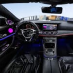 Elevate your Mercedes E Coupe C238 (2017-2023) with 4D rotating tweeters. Features automatic rotation, premium sound, and 64-color ambient light synchronization.