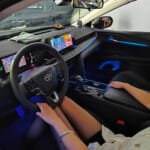 9th generation Toyota Camry Laser Engraving ambient light 2024+