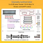 Dynamic Active Ambient Lighting for Jetour T2 2023-2025 Upgrade - Image 3