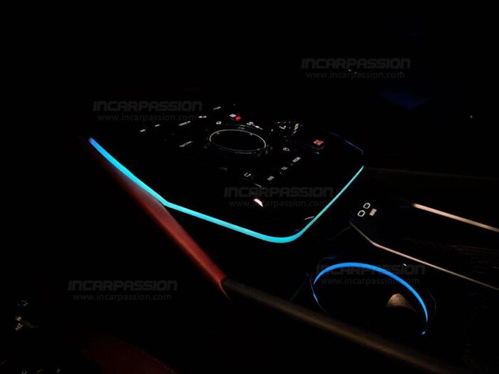 BMW 5 Series G60 Crystal Center Console Ambient Light Saddle Light