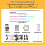 Dynamic Active Ambient Light for BMW 3 Series F30/ 4 Series F32 F33 F36 - Image 4