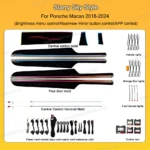 Porsche Macan 95B.2/95B.3 2018-2024 OEM Design Symphony Dynamic Ambient light - Image 2