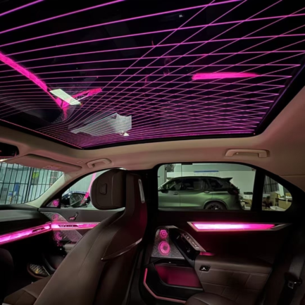 Upgrade your BMW X3, X5, X6, or X7 with our DIY Sky Lounge Roof Ambient Lighting Kit.
