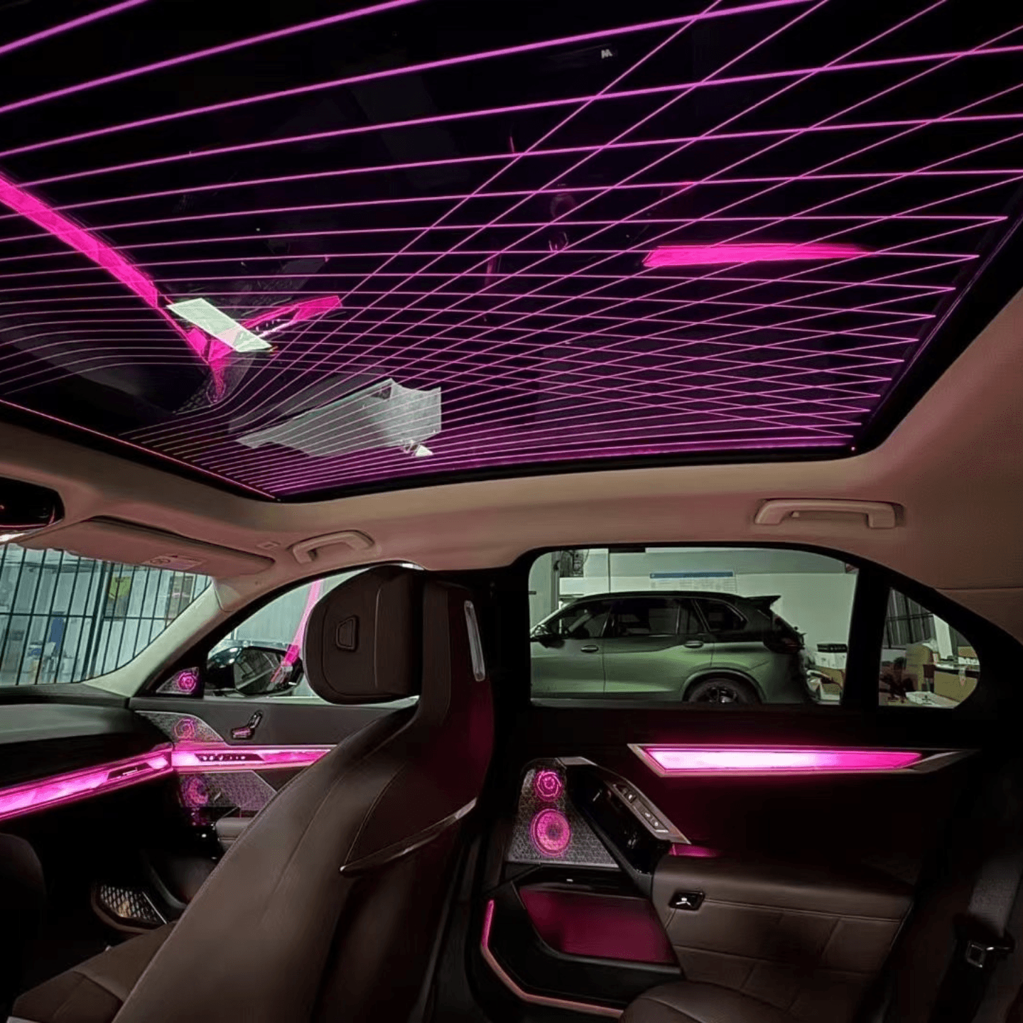 Upgrade your BMW X3, X5, X6, or X7 with our DIY Sky Lounge Roof Ambient Lighting Kit.