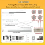 Range Rover Evoque 2020-24(L551)OEM Dynamic Ambient Light,Interior LED Lighting Upgrade - Image 6