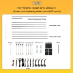 Porsche Taycan 2019-2023 Dynamic Animation Ambient Light - Image 3