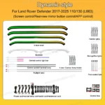 Land Rover Defender (L663) Dynamic Ambient Light Retrofit kits,Interior LED Lighting Upgrade