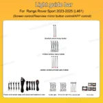 Range Rover Sport 2023-2025 (L461)Dynamic Active Ambient Light,Interior Lighting Upgrade