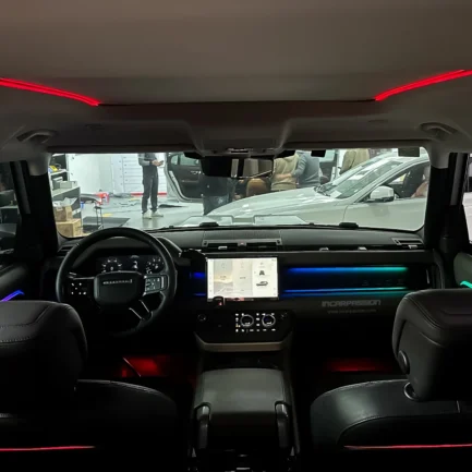 Land Rover Defender (L663) Dynamic Ambient Light Retrofit kits,Interior LED Lighting Upgrade
