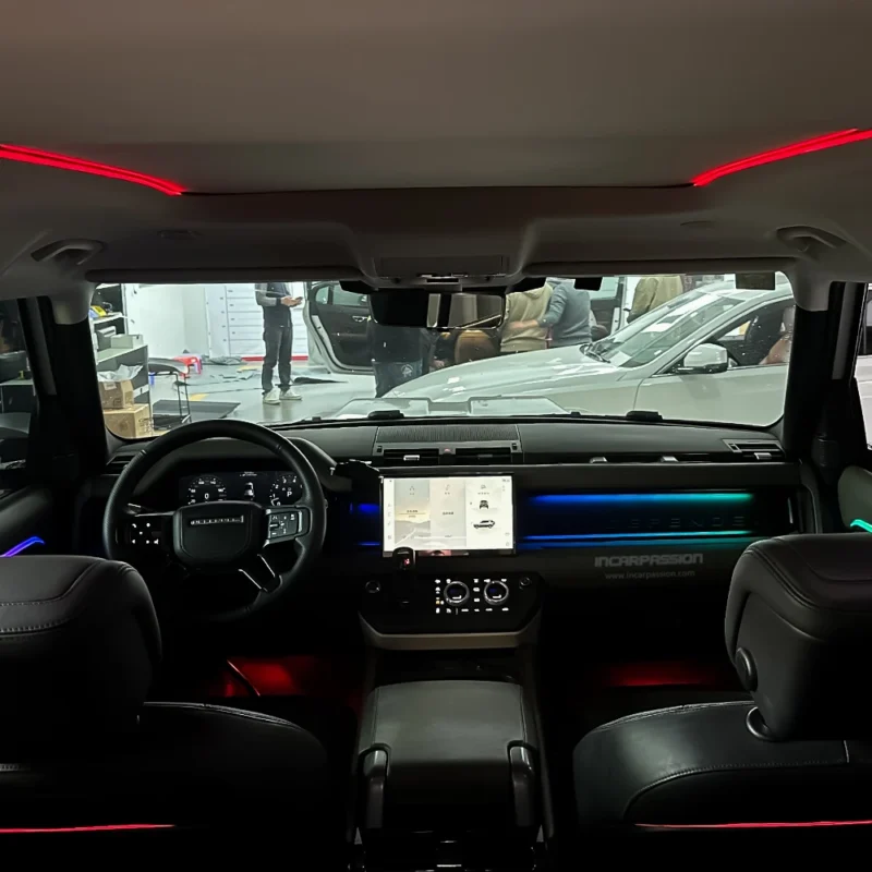 Land Rover Defender (L663) Dynamic Ambient Light Retrofit kits,Interior LED Lighting Upgrade