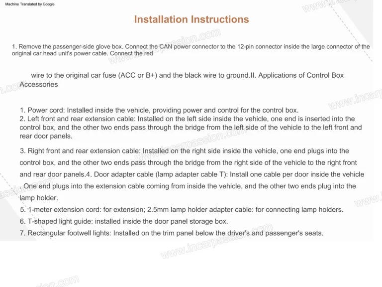 Audi A3 8V Dynamic Active Ambient Light Installation Guide
