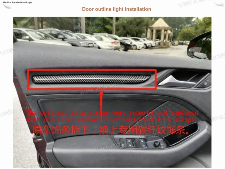 Audi A3 8V Dynamic Active Ambient Light Installation Guide
