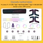 Dynamic LED Ambient Light Retrofit Kit For Chery Jaecoo J7/J7 C-DM/Tiggo 7