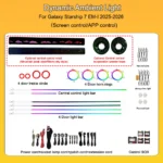 Dynamic Active Ambient Light for Geely EX5 / Galaxy Starship 7 EM-i 2025-2026