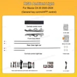 Dynamic Ambient Lighting For Mazda CX-30 2020-2024 - Image 3