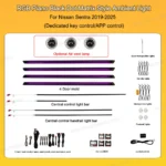 Nissan Sentra B18 2020-2025 Dynamic Ambient Lighting - Image 7
