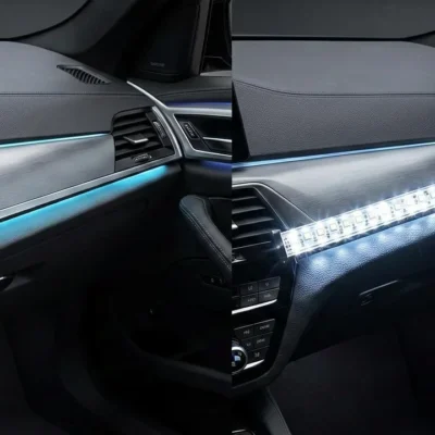 bmw-3-series-interior-ambient-light-vs-aftermarket-led-strip-cover