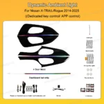 Nissan Rogue/X-Trail 2014-2025 Dynamic Ambient Lighting - Image 3