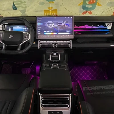 Dynamic Ambient Lighting for Jetour T1 2025-2026