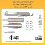 Geely Coolray 2023-2025 Dynamic Active Ambient Light - Image 2