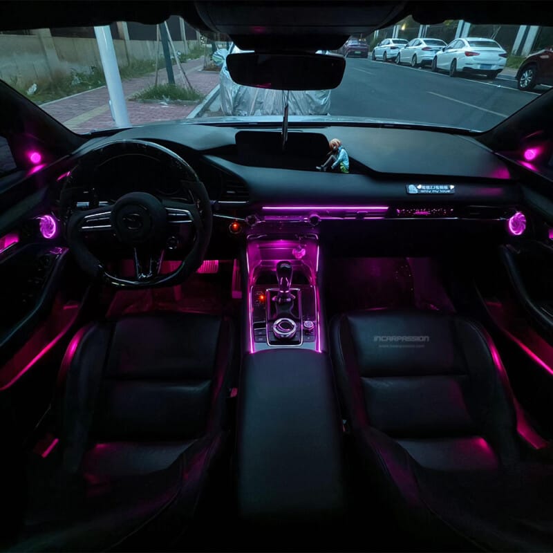 Dynamic Ambient Lighting For Mazda 3 2020-2023