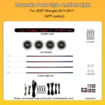 Dynamic Ambient Light For JEEP Wrangler 2011-2017 - Image 2
