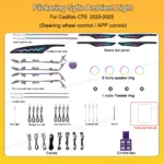Dynamic Ambient Lighting For Cadillac CT5 2020-2025 - Image 4