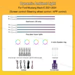 Dynamic Ambient Lighting For Mustang Mach-E 2021-2024 - Image 2
