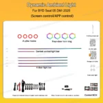 BYD Seal 05 DM-i 2025 Dynamic Interior Ambient Light - Image 4