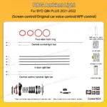 Dynamic Ambient Light For BYD QIN PLUS 2021-2022