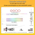 Dynamic Ambient Light For BYD QIN PLUS 2021-2022