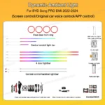 Dynamic Ambient Light For BYD Song PRO DMI 2022-2024 - Image 2