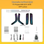 Dynamic Ambient Light for Peugeot 2008 (2014–2019) - Image 2