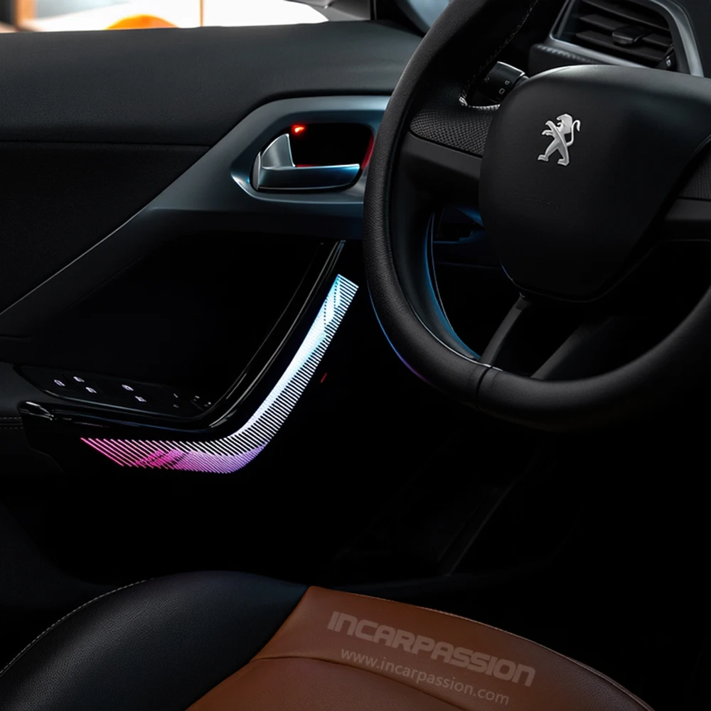 Dynamic Ambient Light for Peugeot 2008 (2014–2019) (6) Dynamic Ambient Light for Peugeot 2008 (2014–2019) - Image 1