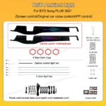 Dynamic Ambient Light for BYD Seal U/BYD Song Plus 2021