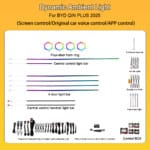 Dynamic Ambient Light For BYD QIN PLUS 2021-2025 - Image 13