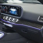 Dry Carbon Fiber Dashboard Decoration Trim for Mercedes GLE V167/GLS X167
