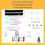Dynamic Ambient Light Retrofit Kit for Chery ARRIZO 8 2022-2025 - Image 2