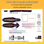 Dynamic Ambient Light Retrofit Kits for Changan CS75 PLUS 2022-2024