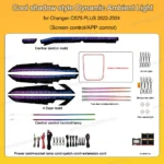 Dynamic Ambient Light Retrofit Kits for Changan CS75 PLUS 2022-2024