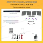 Dynamic Ambient Light for Chery iCAR V23 2025-2026