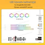 Dynamic Ambient Light for HongQi H6 2023-2025