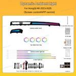 Dynamic Ambient Light for HongQi H6 2023-2025
