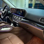 Piano Black Stripe Decoration Panel for Mercedes GLE V167/GLS X167 Interior Upgrade