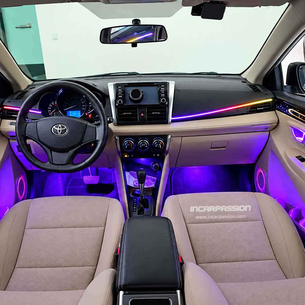 56fdgh5656e14r56r Dynamic Ambient Light for Toyota VIOS 2013-2022 - Image 1