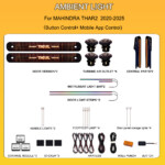 Dynamic Ambient Light Kits for Mahindra Thar2 2020-2025 - Image 2